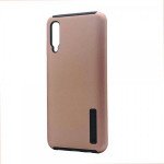 Wholesale Samsung Galaxy A30S, A50, A505 Ultra Matte Armor Hybrid Case (Rose Gold)